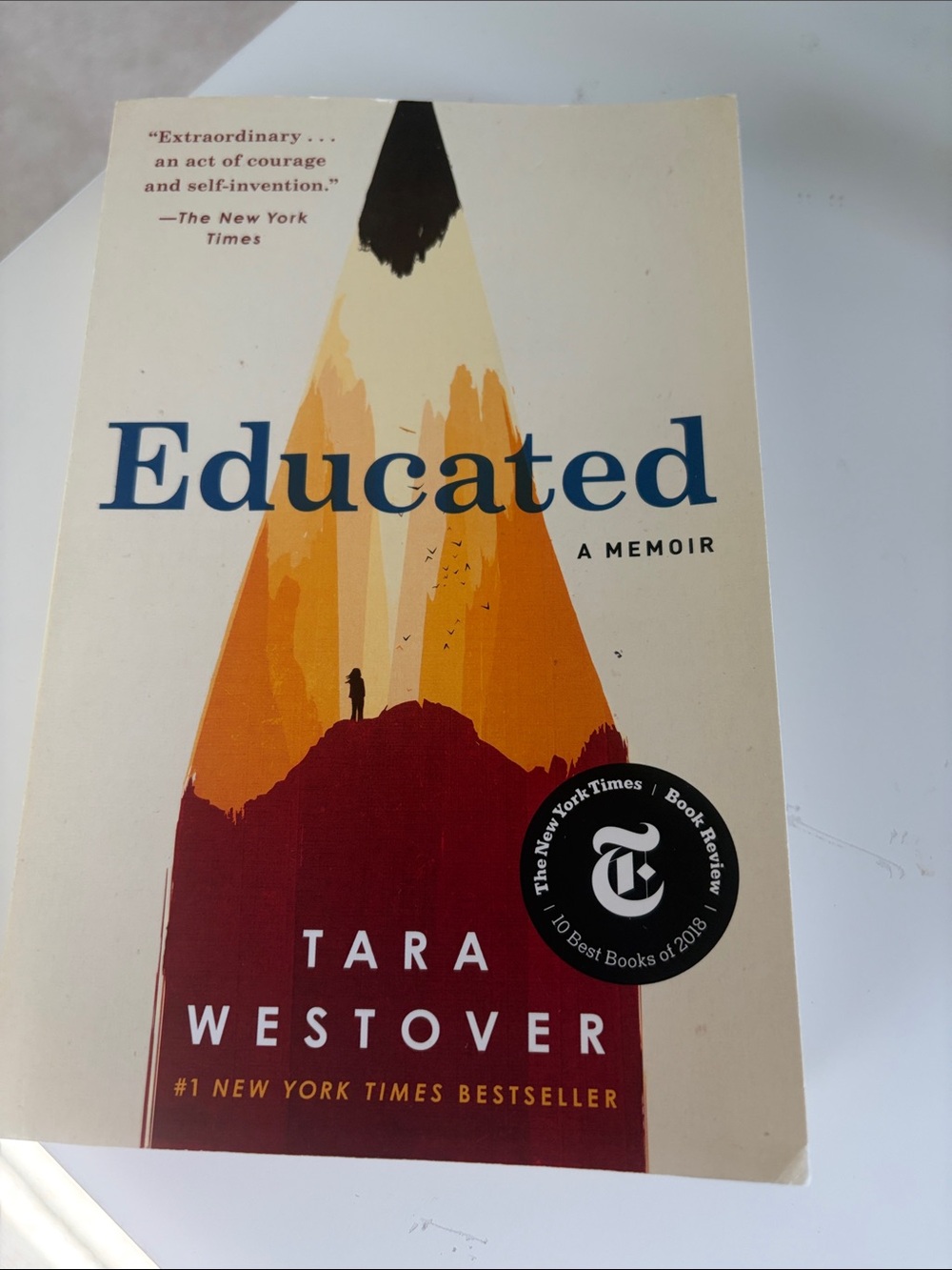 Educated by Tara Westover - Paperback Book